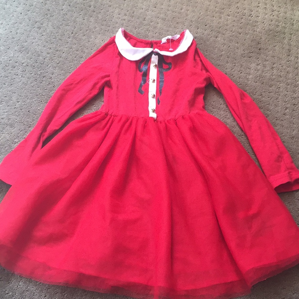 Red dress